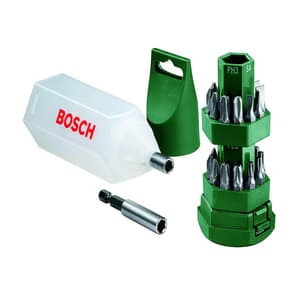 Bosch 25 Pcs "Big Bit" Screwdriver Bit Set (Lipstick), 2 607 019 503