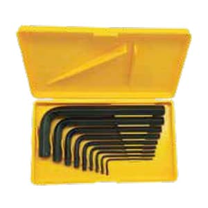 Stanley 10 Pcs Hex Key Set, STMT26001