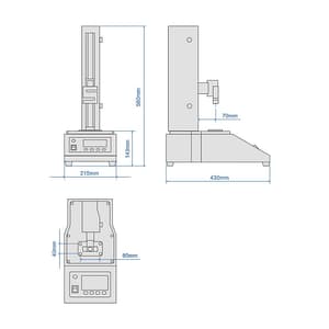 Insize 500N Electronic Tensile & Compression Testing Machine, UTM-SC500