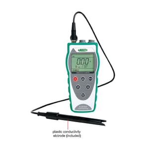 Insize 0 - 200 mS/cm Portable Conductivity Meter, 0413-EC33