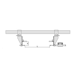 Insize 1000 mm Carbon Fiber Comparison Gage (Without Dial Indicator), 2931-D1000A