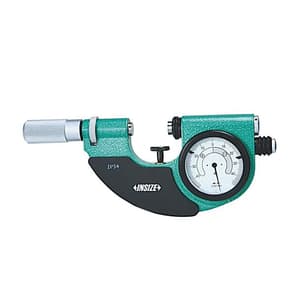 Insize 0 - 25 mm IP54 Waterproof Dial Snap Gauge (Economic Type), 3334-25