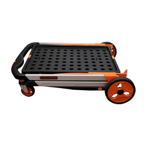 Black+Decker 60 Kg Load Capacity Platform Trolley with Basket, BXWT-H204