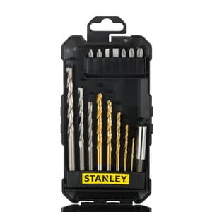 Stanley 16 Pcs Titanium Drilling & Screw Driving Set, STA7221
