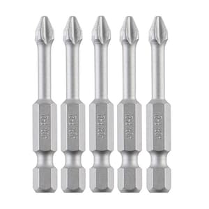 Dewalt PH2 x 50 mm Length Phillips Torsion Screwdriver Bits With Extra Grip (Pack of 5 Pcs), DT7246-QZ