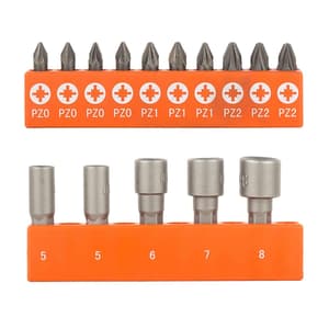 Black+Decker Metal,Wood, Masonary Drill Machine Bits & Screwdriver Bit Accessories (Pack of 109 Pcs), A7200