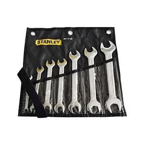 Stanley 7 Pcs Slimline Double Open End Wrench Set (Imperial), 1-87-712