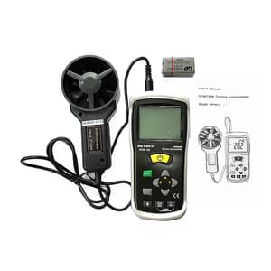 Metravi 30m/Sec Digital Thermo Anemometer With CFM / CMM, AVM-05
