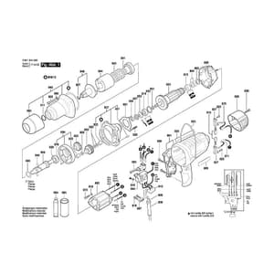 Bosch Male Square Tool Holder Spare Part (For GDS18E), 1 619 PA2 453