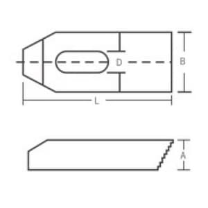 Apex 14 x 125 mm Stepped Strap Clamp, 915-3