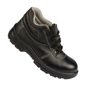 Paragon High Ankle Safety Shoe 705 - Steel Toe (Black & Grey), PV0705GP