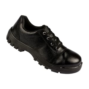 Paragon Buff Split Leather Safety Shoe 737 - Metal Toe (Black), PU0737G