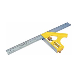 Stanley 300 mm Met DieCast Comb Square, 2-46-028