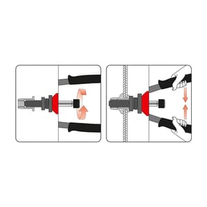 Yato M3 - M12 mm Hand Riveter Nut, YT-36127