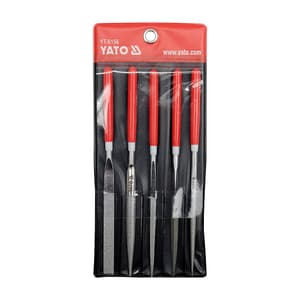 Yato 5 x 70 x 180 mm Diamond Needle File Set (Pack Of 5 Pcs), YT-6156