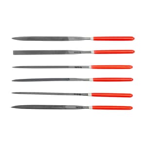 Yato 3 x 65 x 140 mm Needle File Set (Pack Of 6 Pcs), YT-6160