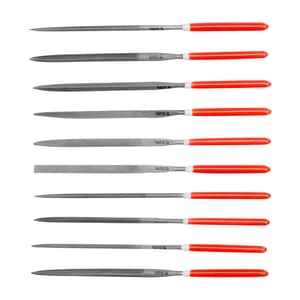 Yato 4 x 160 x 75 mm Needle File Set (Pack Of 10 Pcs), YT-6164