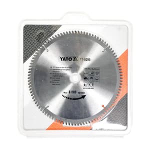 Yato 10 inch / 250 mm TCT Circular Saw Blade For Aluminium (100 Teeth), YT-6095