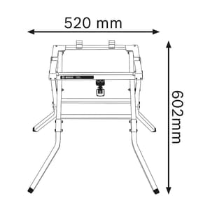Bosch Professional Table Saw Stand, GTA 600
