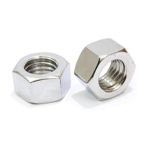 Pentagon M27 Dia. SS 202 Hex Nuts (Pack of 30 Pcs)
