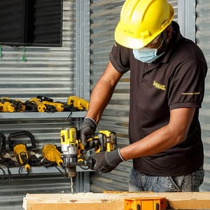Dewalt 18V / 13mm XR Li-ion Premium Cordless Hammer Drill Driver with Brushless Motor (Bare), DCD996NT-XJ