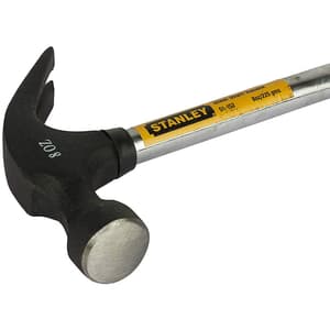 Stanley 220 Gms Claw Hammer With Steel Shaft, 51-152