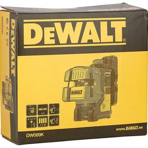 Dewalt 3 Beam Self Levelling Multi Line Laser, DW089K-XJ