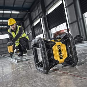 Dewalt Self Levelling Rotary Laser with Red Beam (Pack of 7 Kit), DCE074D1R-QW
