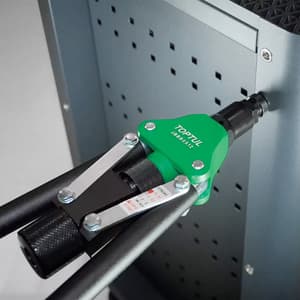 Toptul M5 - M12 Industrial Heavy-Duty Hand Nut Riveter, JBBB0512