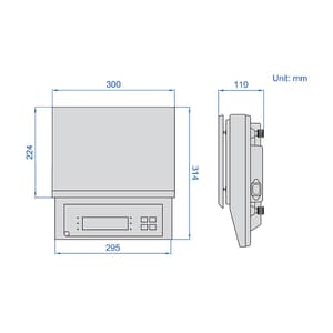 Insize 30 Kg Industrial Electronic Balance, 8308-30KA