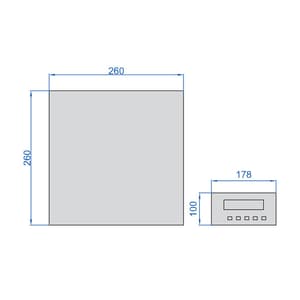 Insize 60 Kg Parcel Scale, 8502-60