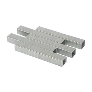 Stanley 10 mm 3/8 Inch Light Duty Staples A-Type (Pack of 1000 Pcs), 1-TRA206T