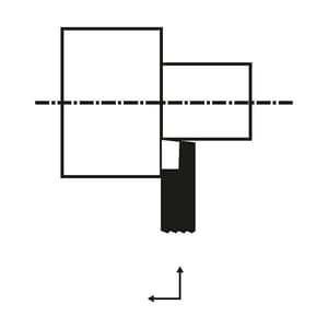 Zenstar 200 mm Length / (116) Bar Turning Tool (Left Hand), 116-4025