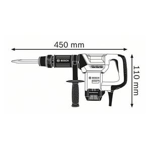 Bosch 1100 W Professional Demolition Hammer with SDS Max, GSH 500 MAX