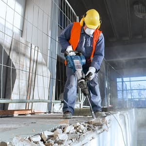 Bosch 1700W Professional Demolition Hammer with SDS Max, GSH 11 VC