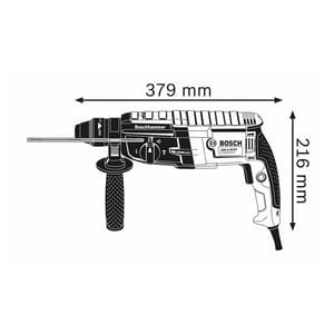Bosch 850W Professional Rotary Hammer with SDS Plus, GBH 2-28 DV