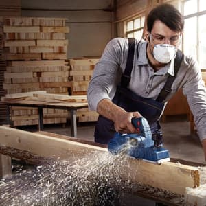 Bosch  0-2.6 mm  650W Professional Planer, GHO 6500