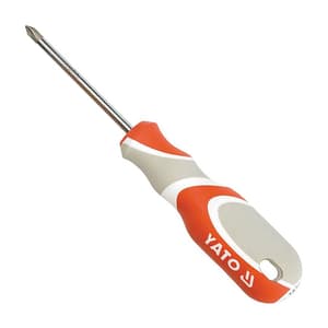 Yato PH1 x 100 mm Blade Length Phillips Screw Driver, YT-2643