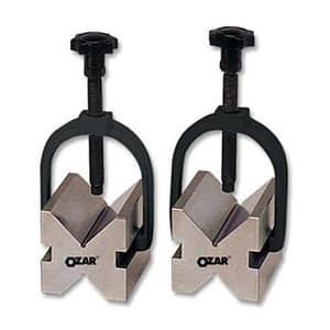 Ozar 70 x 45 x 40 mm Precision V-Block & Clamp Set (Pack of 2 Pcs), AVB-0537