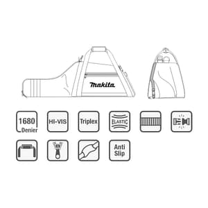 Makita 900 mm Length Ultimate Chainsaw Bag, E-15512