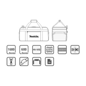Makita 650 mm Length Ultimate Heavyweight Tool Bag, E-11782