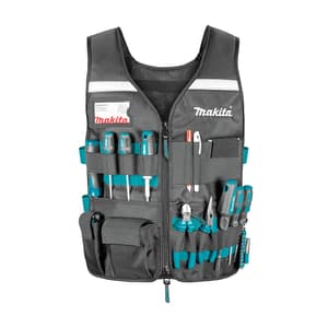 Makita 510 mm Length Work Vest with Adjustable Pockets, E-15609