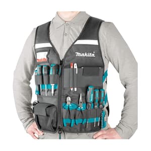 Makita 510 mm Length Work Vest with Adjustable Pockets, E-15609