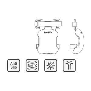 Makita 170 mm Knee Pads, E-15615