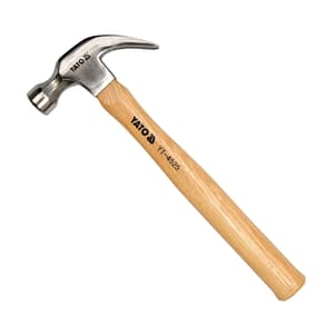 Yato 225 Gms Claw Hammer With Handle, YT-4523