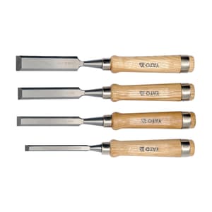 Yato 280 mm & 300 mm Length - 4 Pcs Wood Chisel Sets, YT-6260