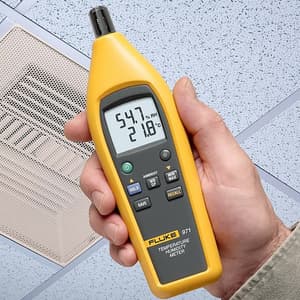 Fluke 971 -20°C - 60°C Temperature Humidity Meter