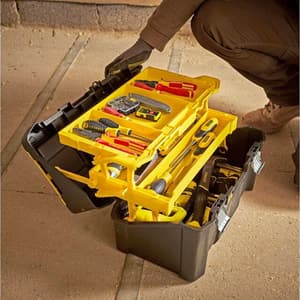 Stanley 19 Inch Plastic Cantilever Tool Box, STST83397-1