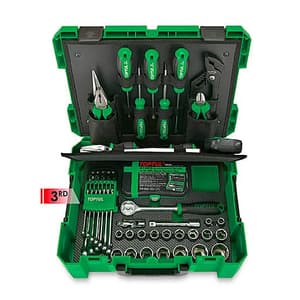 Toptul 104 Pcs Professional Grade Tool Kit, GZC-104A