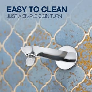 Kohler Fore Tri Bath Spout Without Diverter In Polished Chrome Finish, K-27490IN-CP